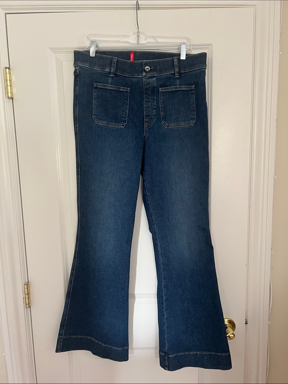 SPANX Dark Blue Flare Jeans